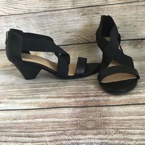 Black Abella Sandals 8.5